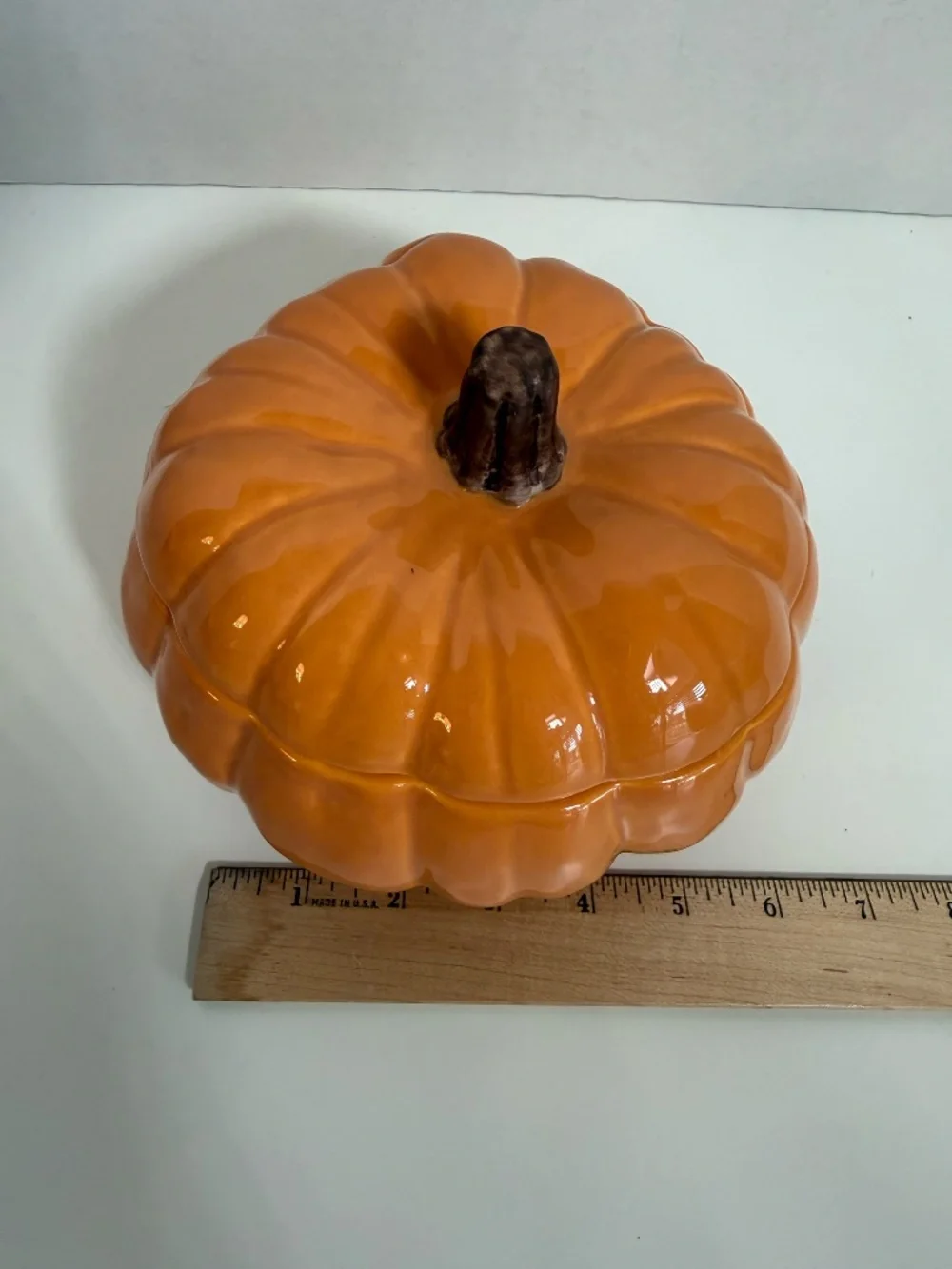 Pottery Barn | Lidded Pumpkin Dish
